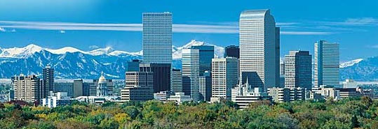 Denver Colorado city skyline