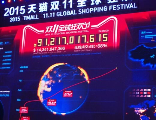 Final screen Alibaba - Singles Day Sales