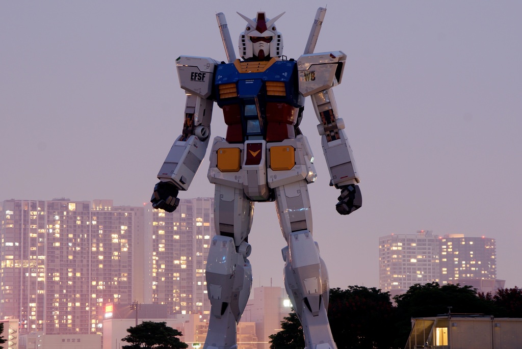 Large robot in Japan