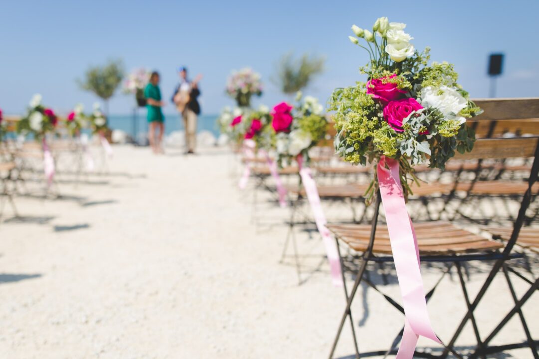 marriage ceremony on the beach