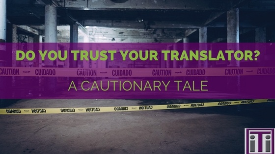do you trust your translator?